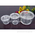 hotsale food storage glass jars with glass lid wholesale engrave glass bottle
